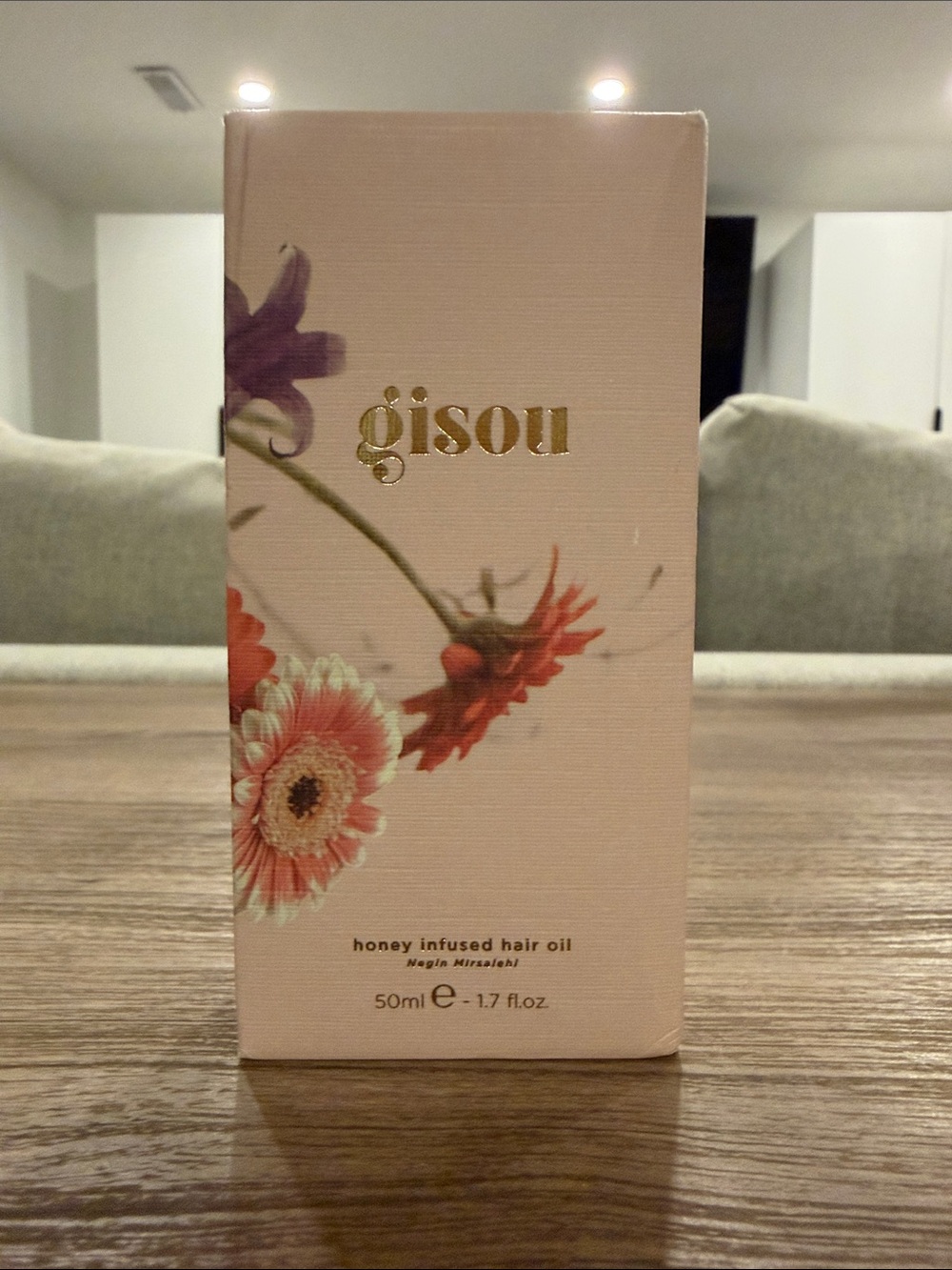 Gisou Honey Infused Hair Oil — Pink